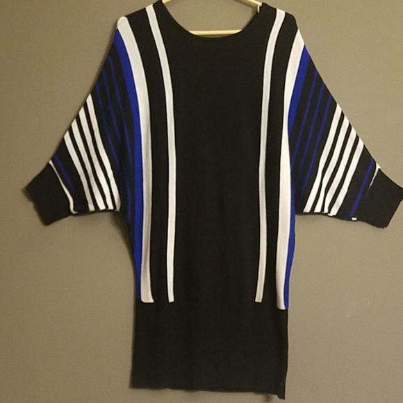 NWOT 🔥🎉 Striped Knit Sweater Dress 🎉🔥 - Picture 1 of 3